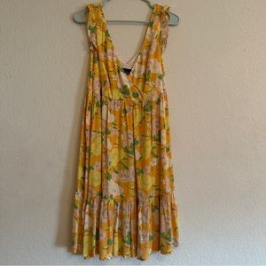 Patterned Mini Dress